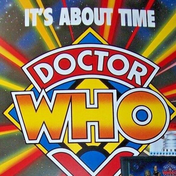 Doctor Who Pinball FLYER Original NOS Artwork Promo Daleks Dr Tardis Sci-Fi 1992 - Picture 4 of 6